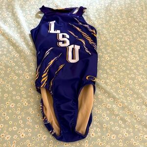 LSU gymnastics leotard ozone AM